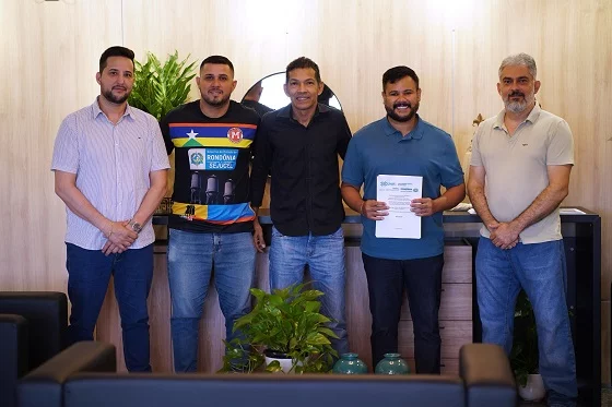 Demandas do futsal rondoniense são discutidas em reunião na presidência da Alero