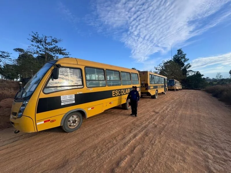Segurança de estudantes é fortalecida pelo governo de RO com fiscalização em ônibus e vans escolares