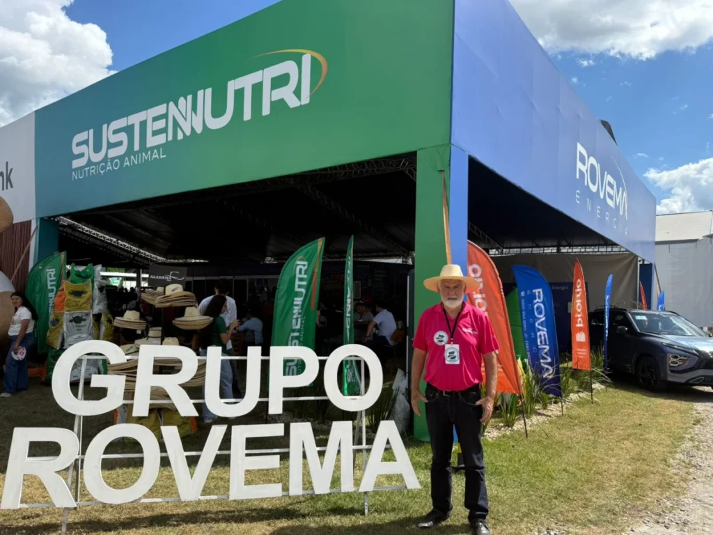 Estande do Grupo Rovema na Rondônia Rural Show 2026