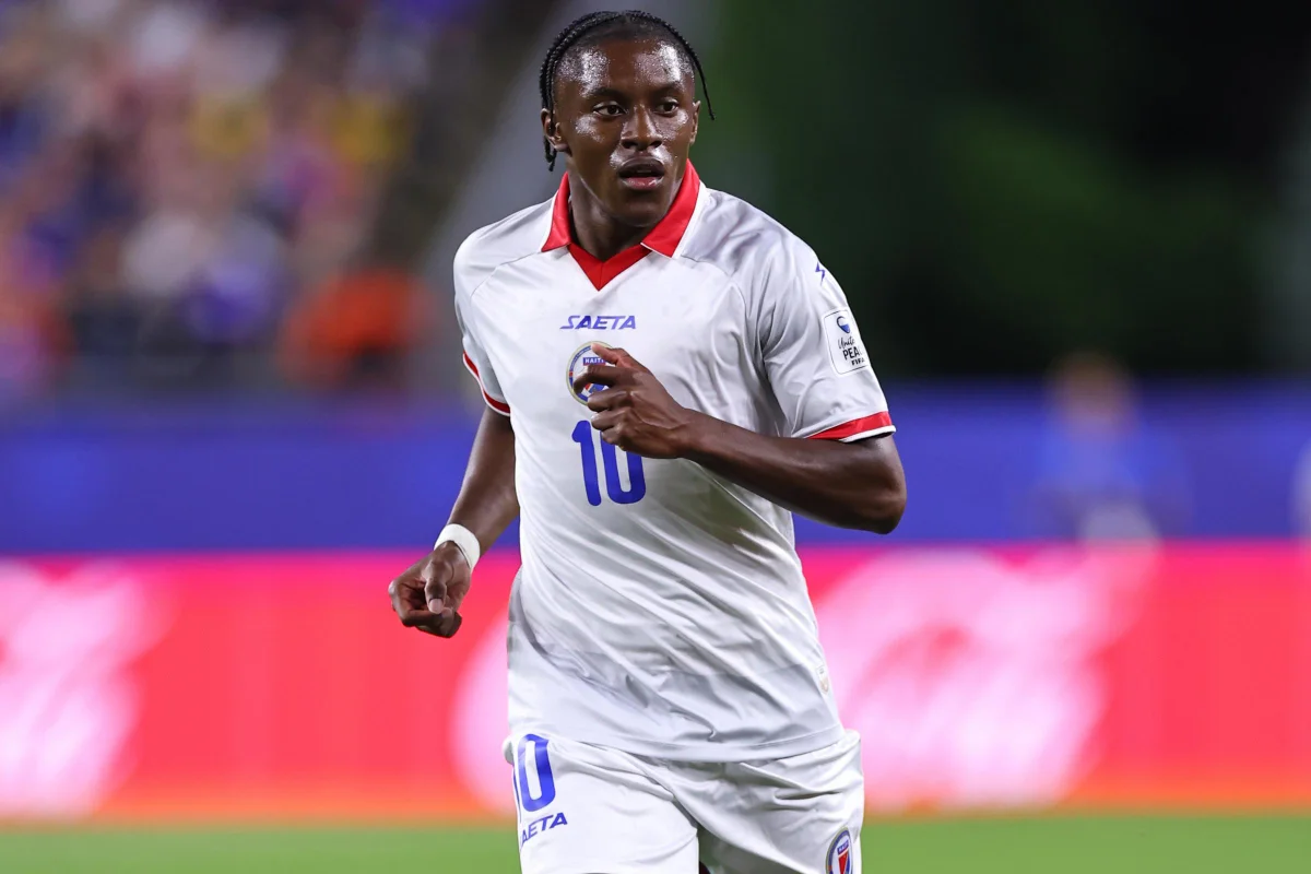 Bellegarde, da Seleção Haitiana