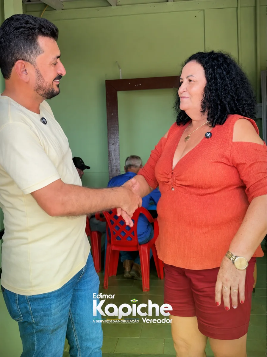 Vereador Edimar Kapiche na AAPC