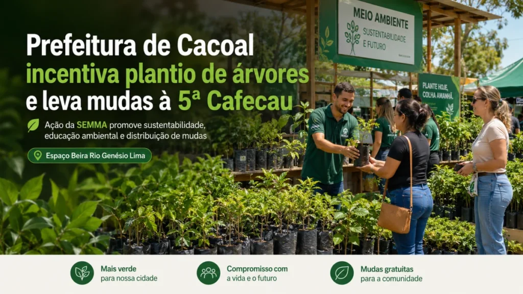 Estande da SEMMA na 5ª Cafecau