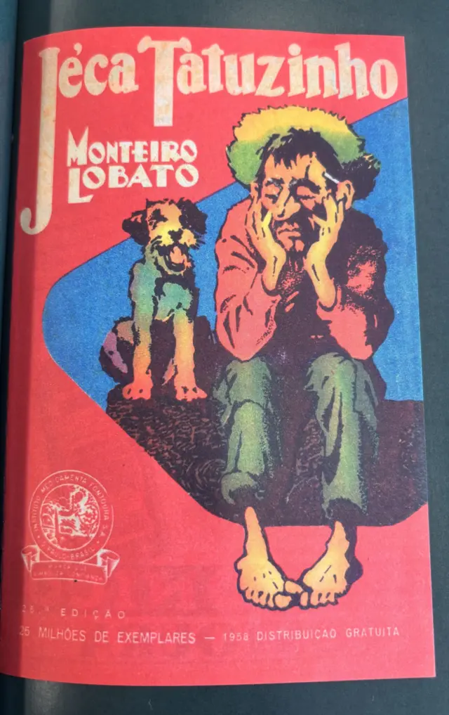 Material de Monteiro Lobato que divulgava o tônico